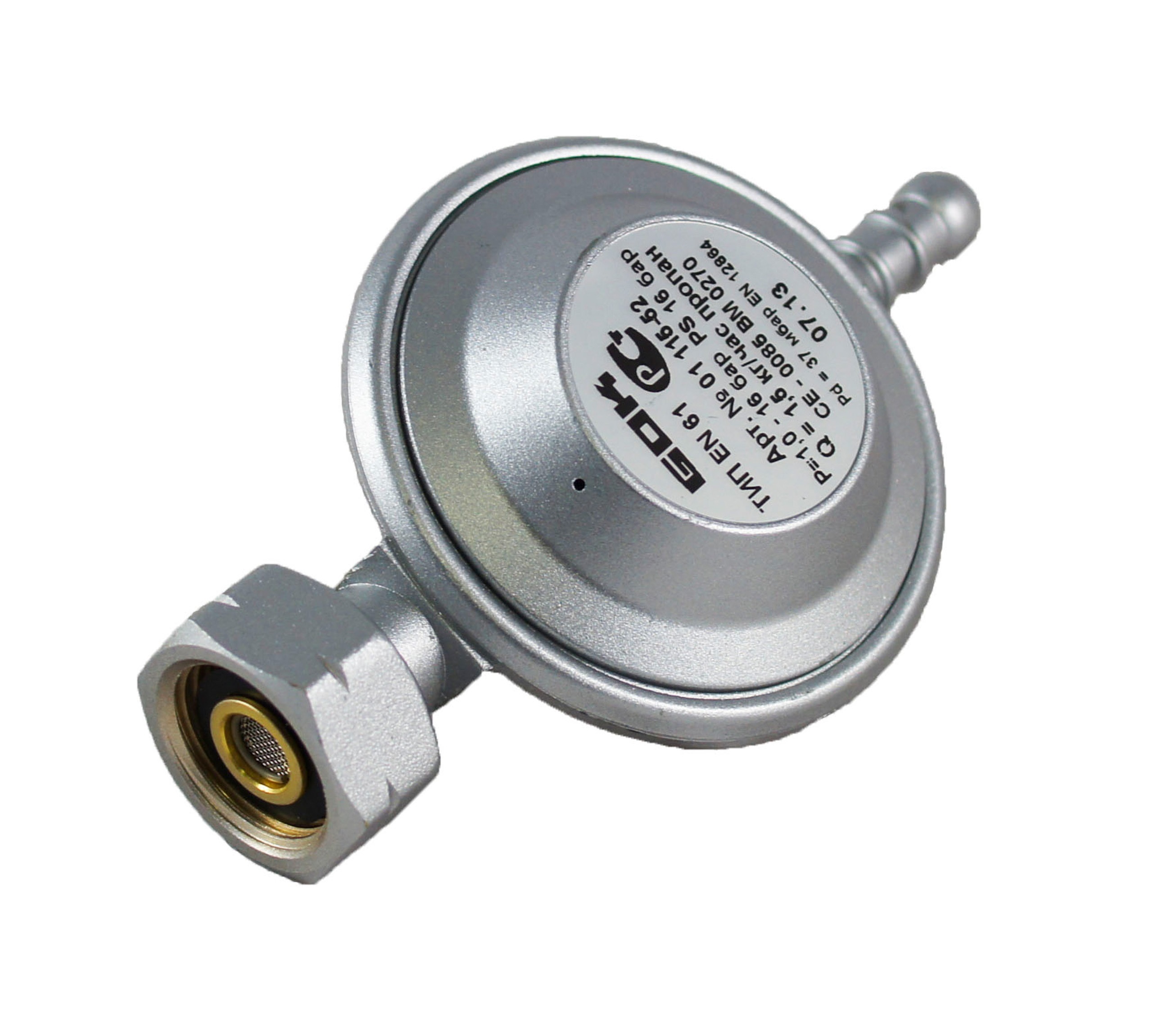 Регулятор давления газа GOK EN61 1,5кг/час 37 мбар СНГ скороварка низкого давления kitchenstar 20 см