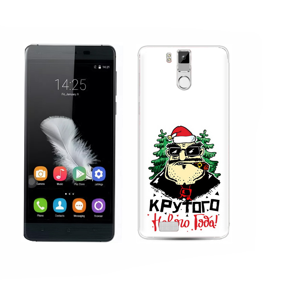 

Чехол MyPads Tocco для Oukitel K6000 Pro Крутого нового года 2023, Прозрачный, Tocco