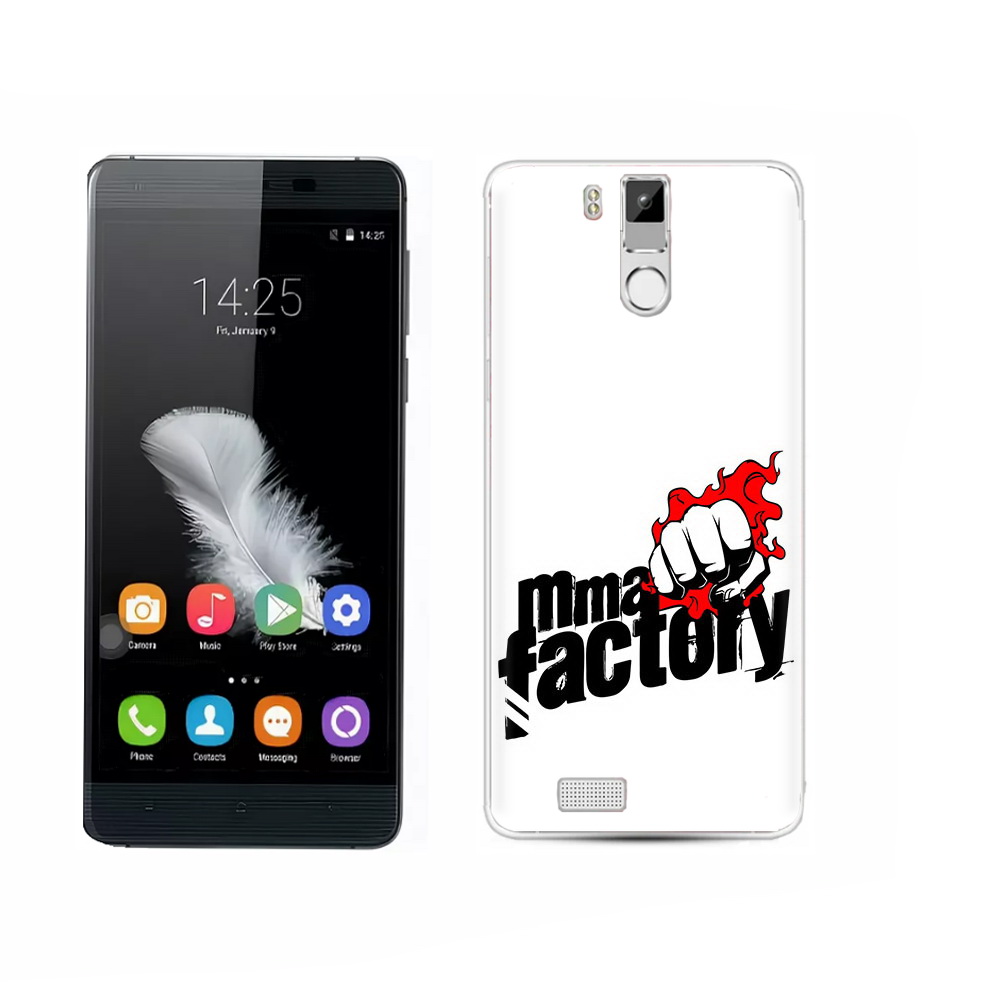 

Чехол MyPads Tocco для Oukitel K6000 Pro Единоборства ММА, Прозрачный, Tocco