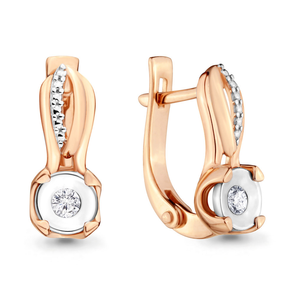 

Серьги из красного золота с бриллиантом Aquamarine Aquamarine 942195к_585_кз, 942195к_585_кз