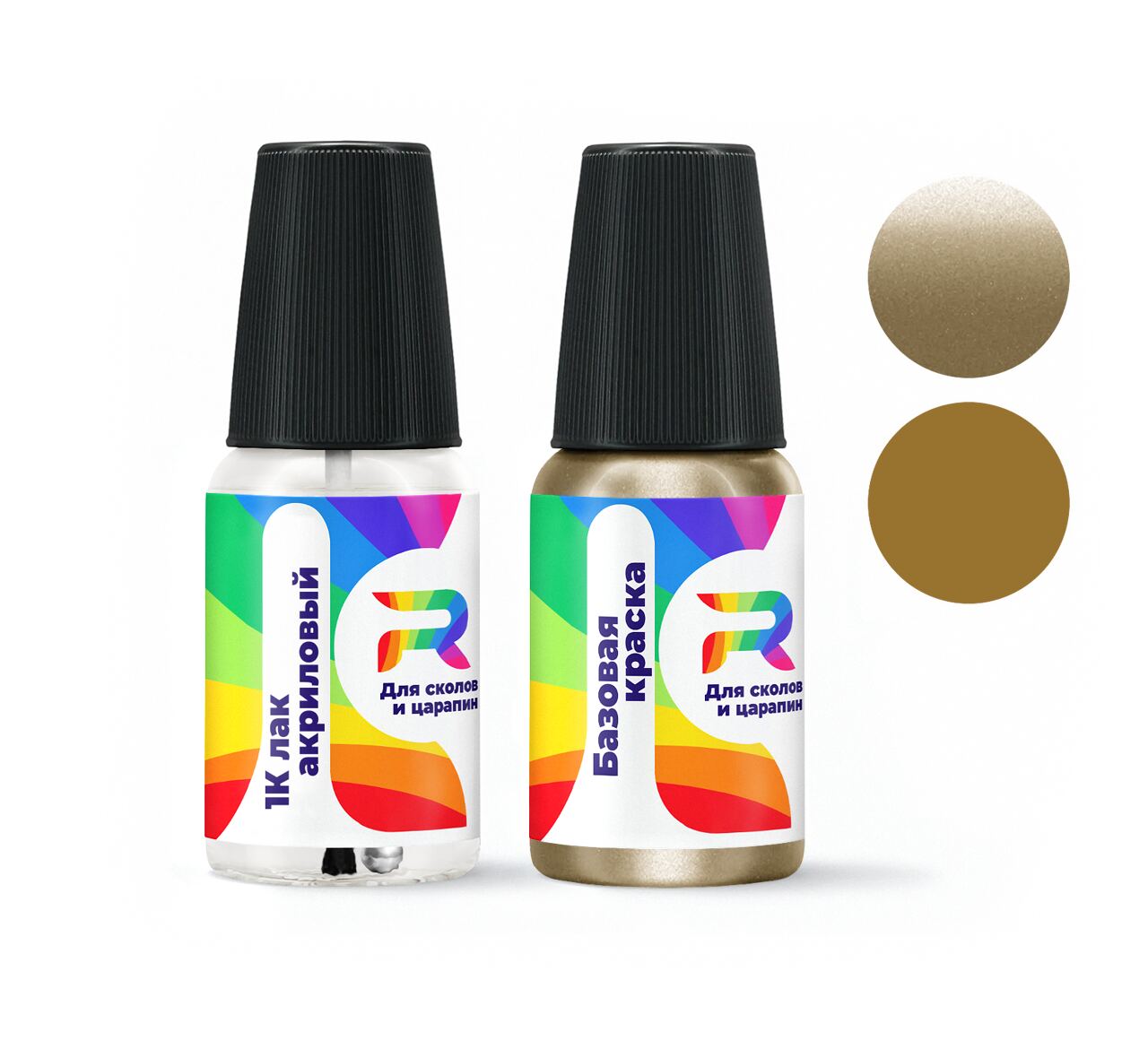 

Подкраска сколов Ford 5 - Goldmist (Базовая) RAL1, Ford 5 Goldmist