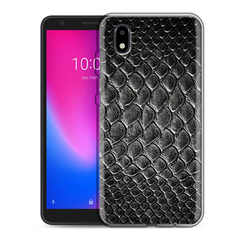 

Дизайнерский силиконовый чехол для ZTE Blade A3 (2020) Кожа змеи