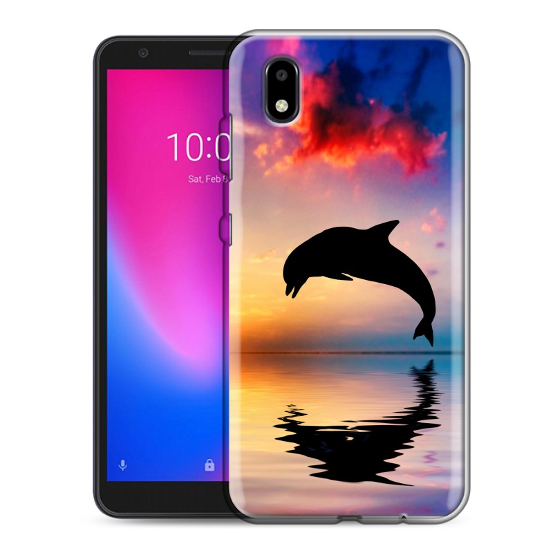 

Дизайнерский силиконовый чехол для ZTE Blade A3 (2020) Закат