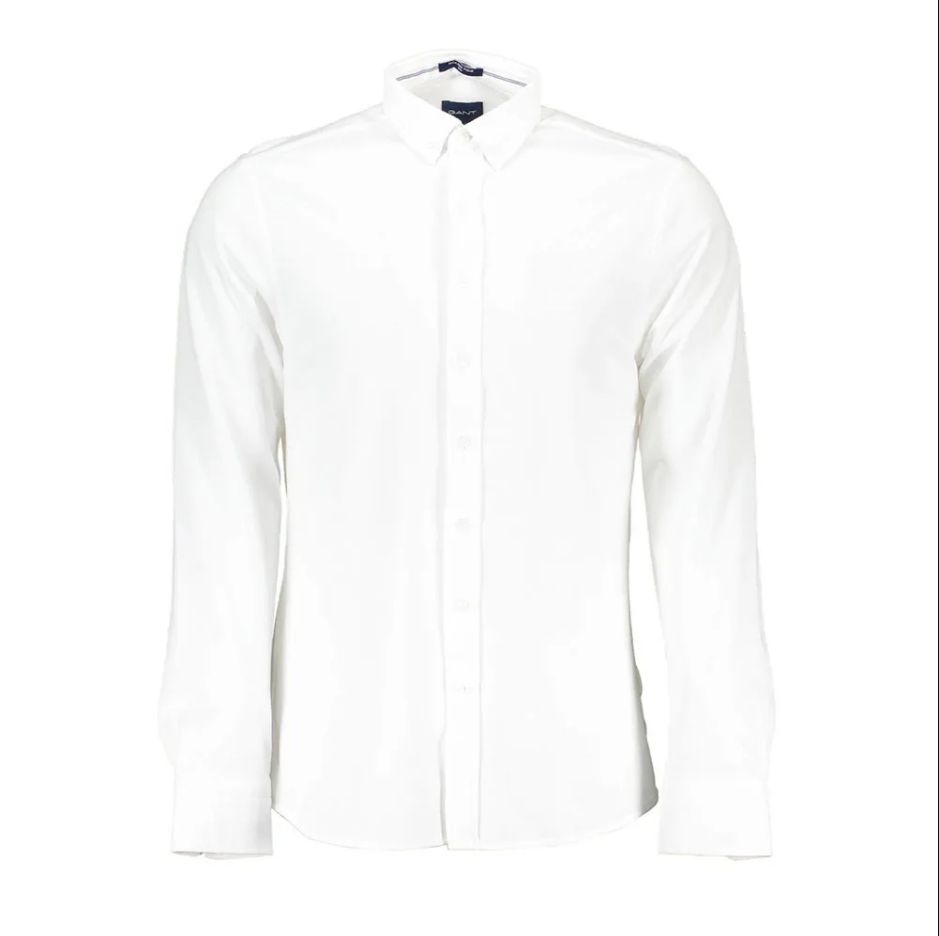

Рубашка мужская GANT 3002562 белая XL, Белый, 3002562