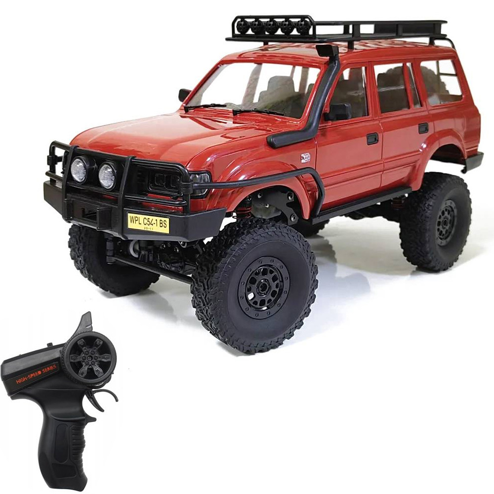 Радиоуправляемый краулер WPL C54-1 Land Cruiser LC80 красный 116 WPLC54-1-RED 7003₽