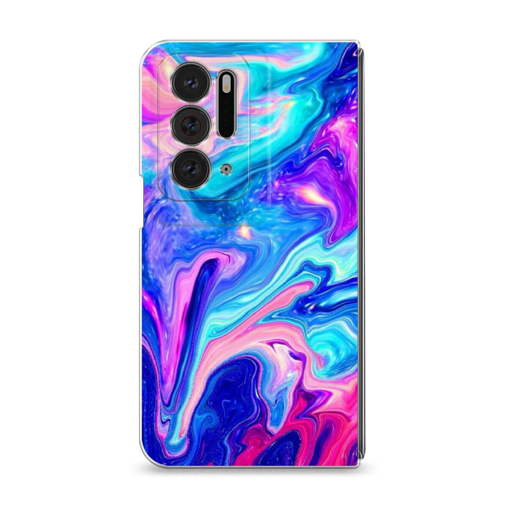 

Чехол Awog на Oppo Find N "Потеки краски", Разноцветный, 259650-10