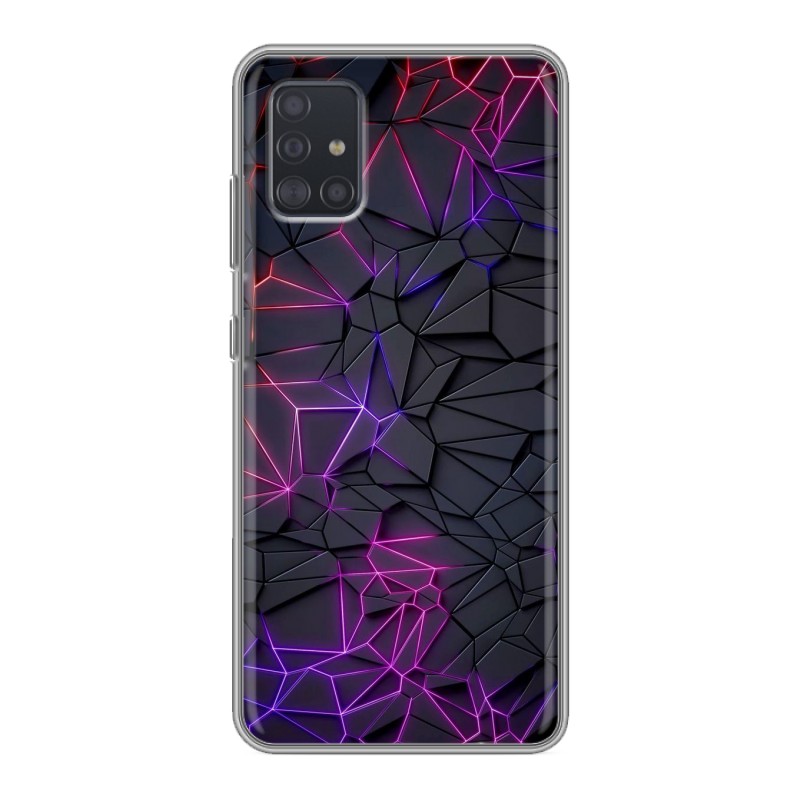 

Дизайнерский силиконовый чехол для Samsung Galaxy A51 Яркая геометрия