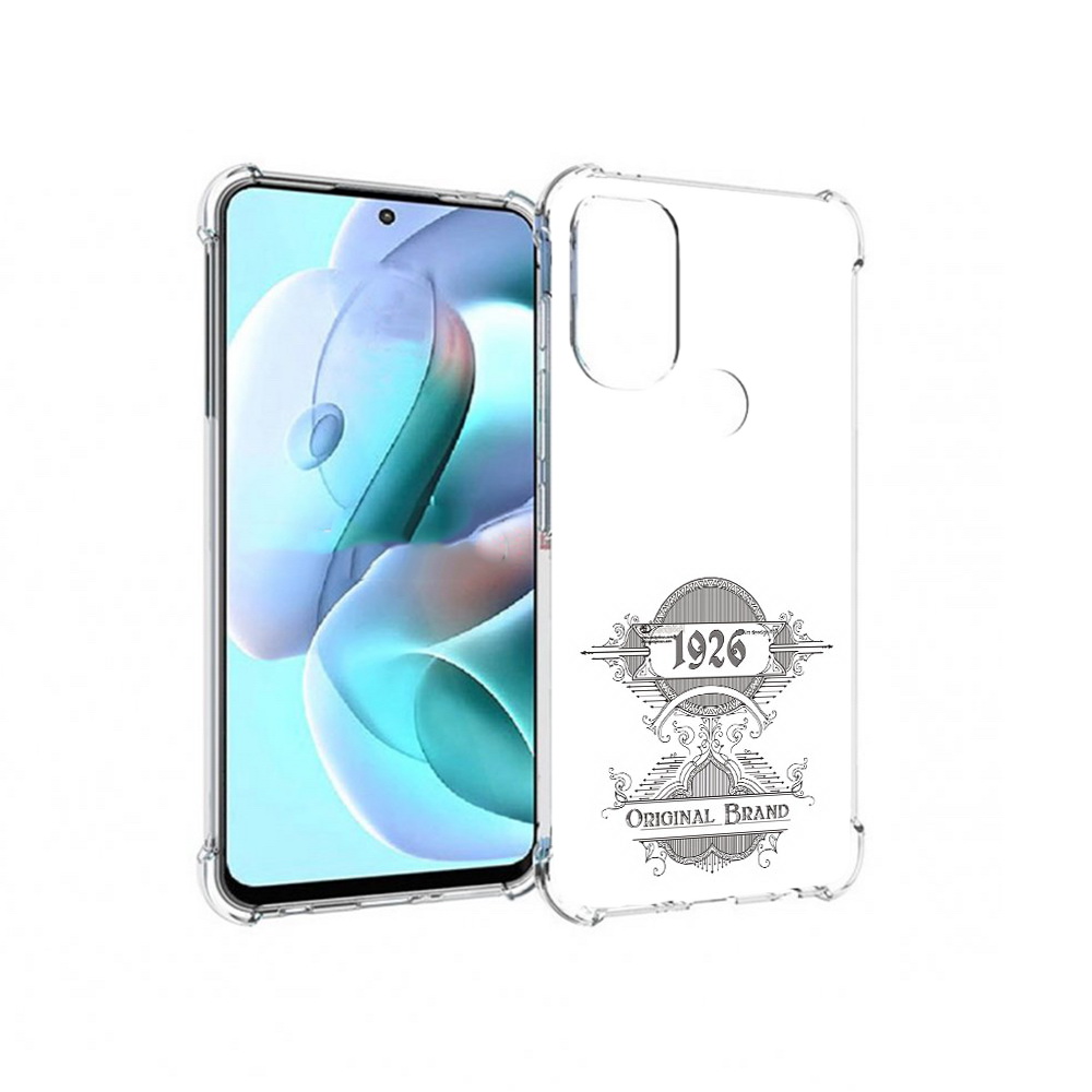 

Чехол MyPads Tocco для Motorola Moto G71 логотип черно белый (PT227080.353.446), Прозрачный, Tocco