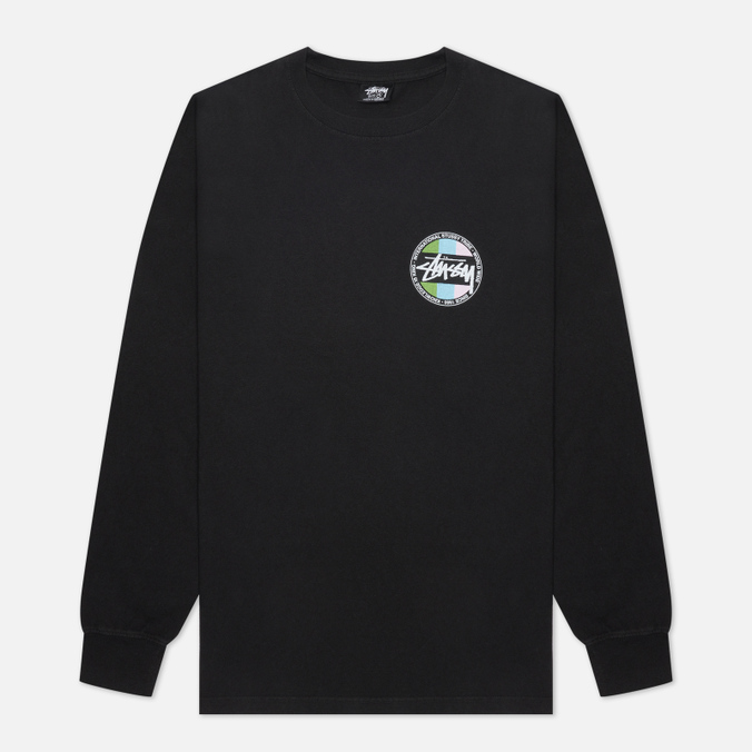 

Лонгслив мужской Stussy 1994696 черный XS, 1994696