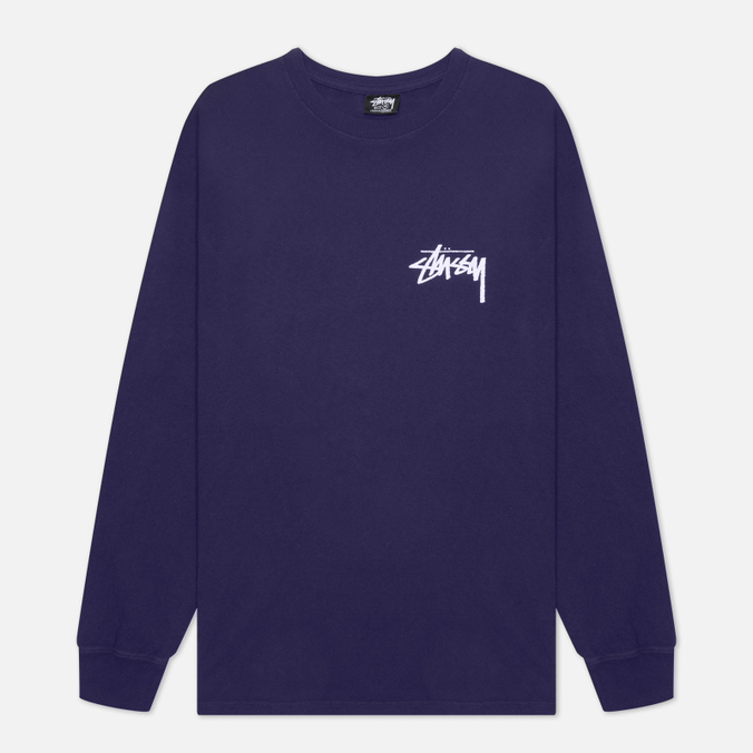

Лонгслив мужской Stussy 1994649 синий S, 1994649