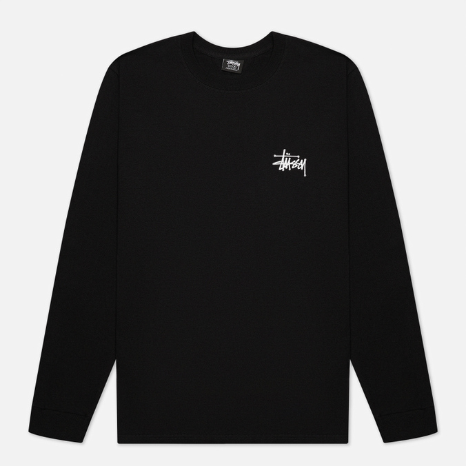 

Лонгслив мужской Stussy 1994649 черный S, 1994649