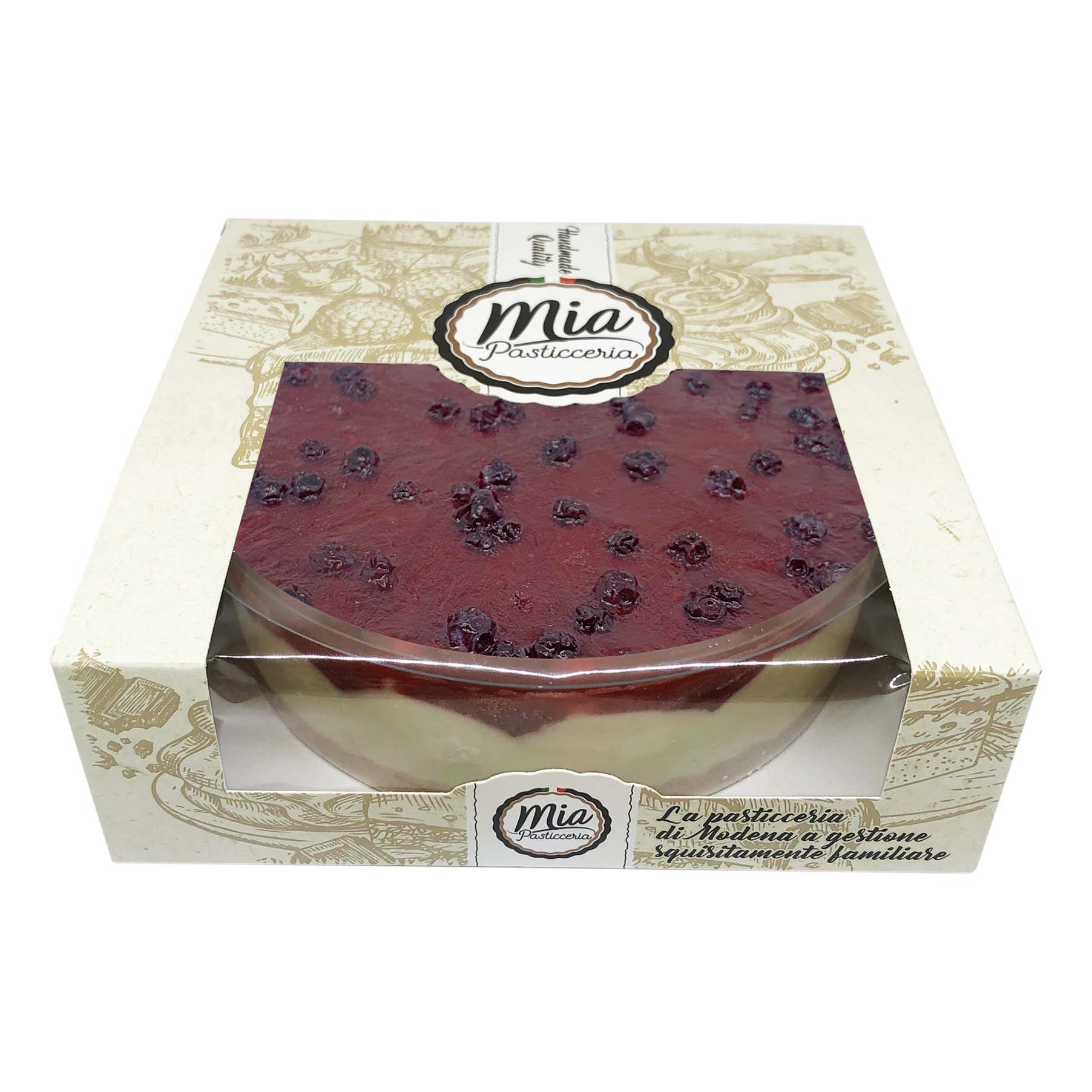 

Торт Mia Pasticceria Чизкейк черничный 400 г