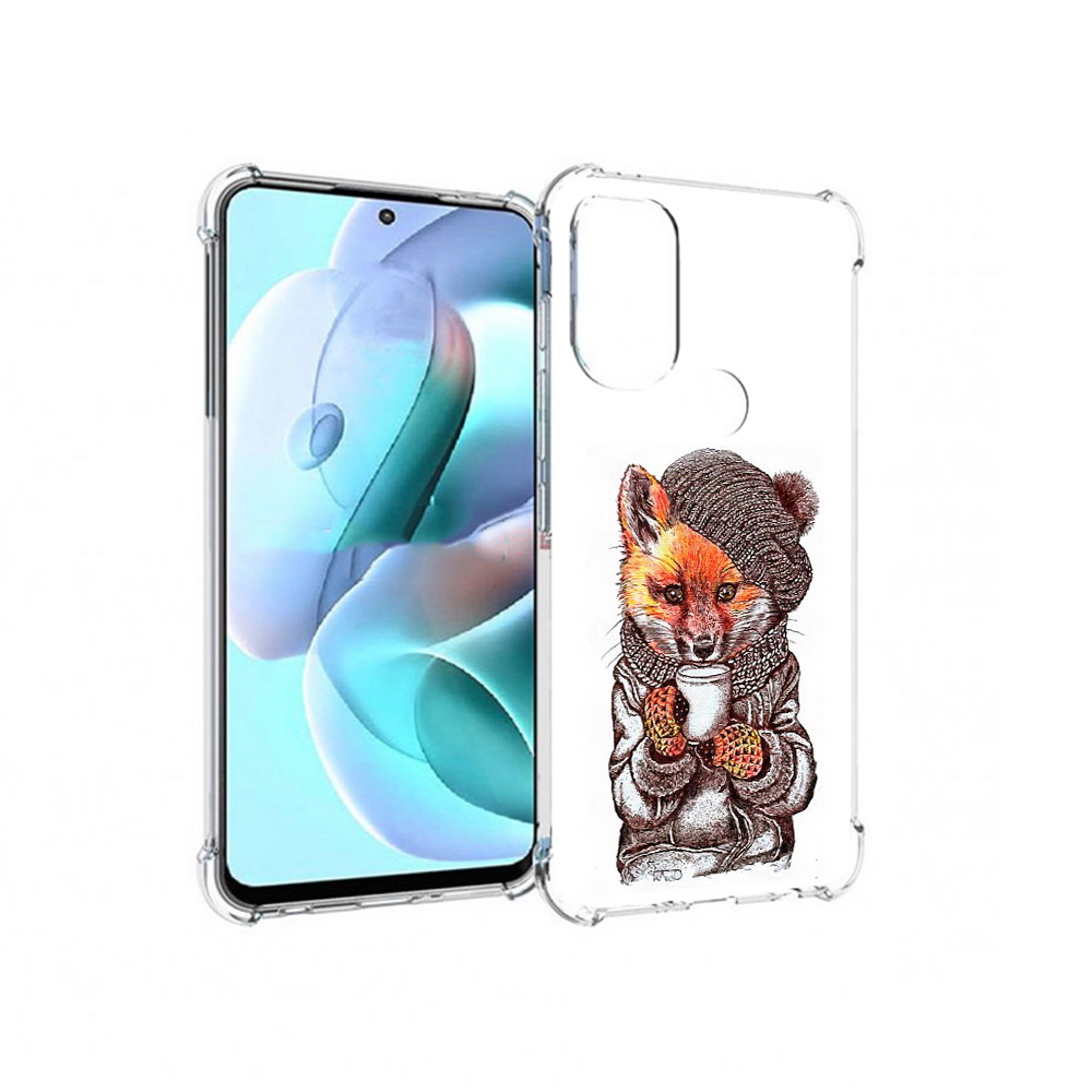 

Чехол MyPads Tocco для Motorola Moto G71 лиса в шапке (PT227080.353.437), Tocco
