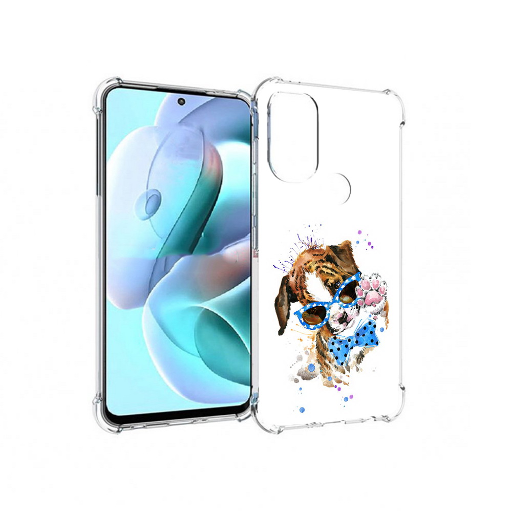 

Чехол MyPads Tocco для Motorola Moto G71 лапочка (PT227080.353.434), Прозрачный, Tocco