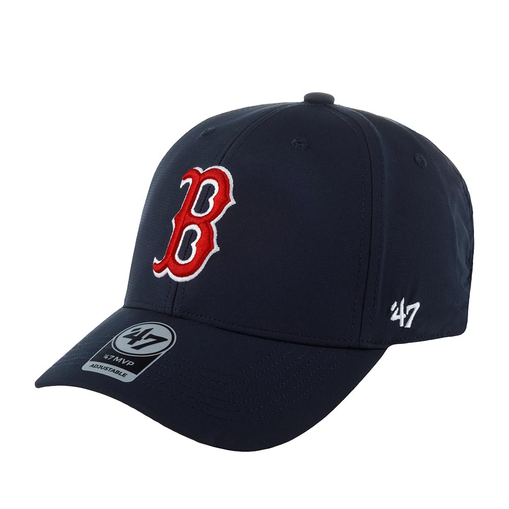 Бейсболка унисекс 47 BRAND B-MMNTM02ZPV-NY Boston Red Sox MLB темно-синяя, one size