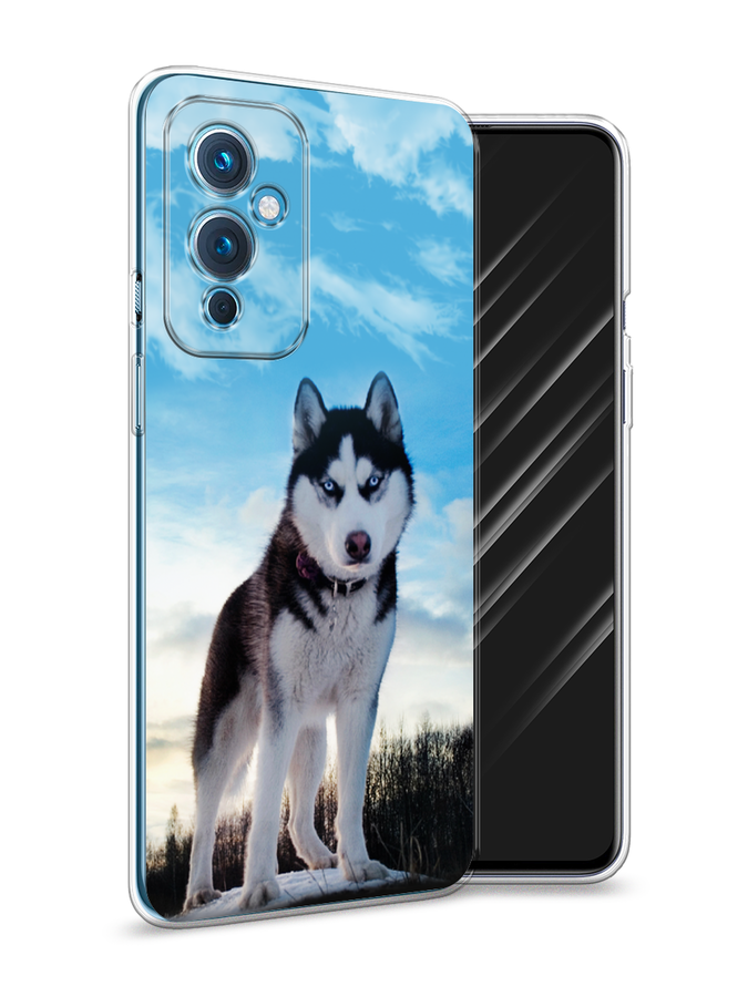 

Чехол Awog на OnePlus 9 LE2110 / ВанПлас 9 LE2110 "Хаски 3", Разноцветный, 152750-2