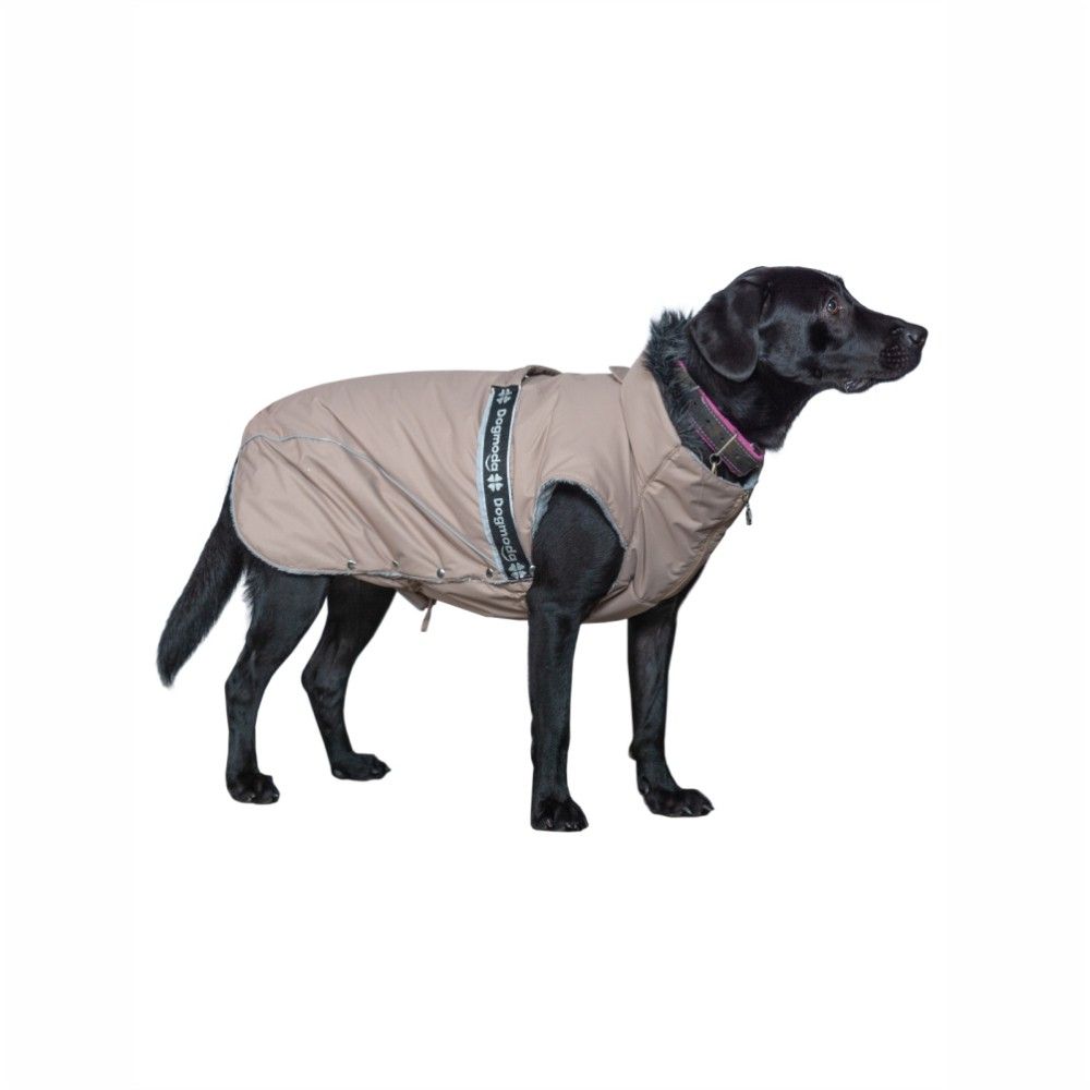 

Попона для собак Dogmoda зимняя бежевая 42 см девочка