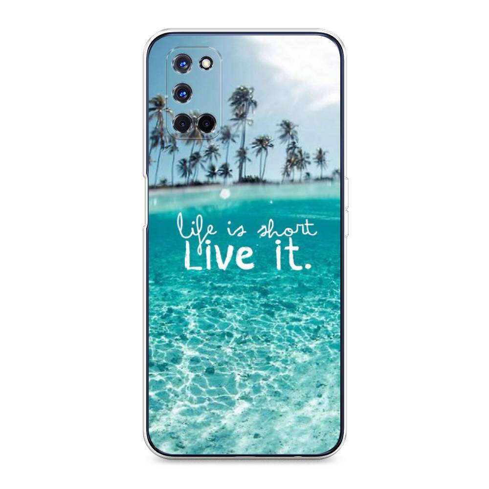 

Чехол Awog на Oppo A52/A72 "Live it", Разноцветный, 253250-7