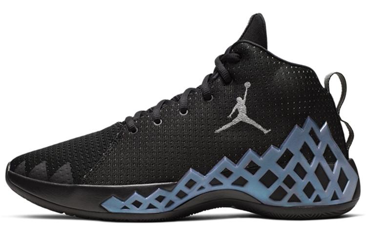 

Кроссовки унисекс Jordan Jordan Jumpman Diamond Mid черные 42.5 EU, Черный, Jordan Jumpman Diamond Mid