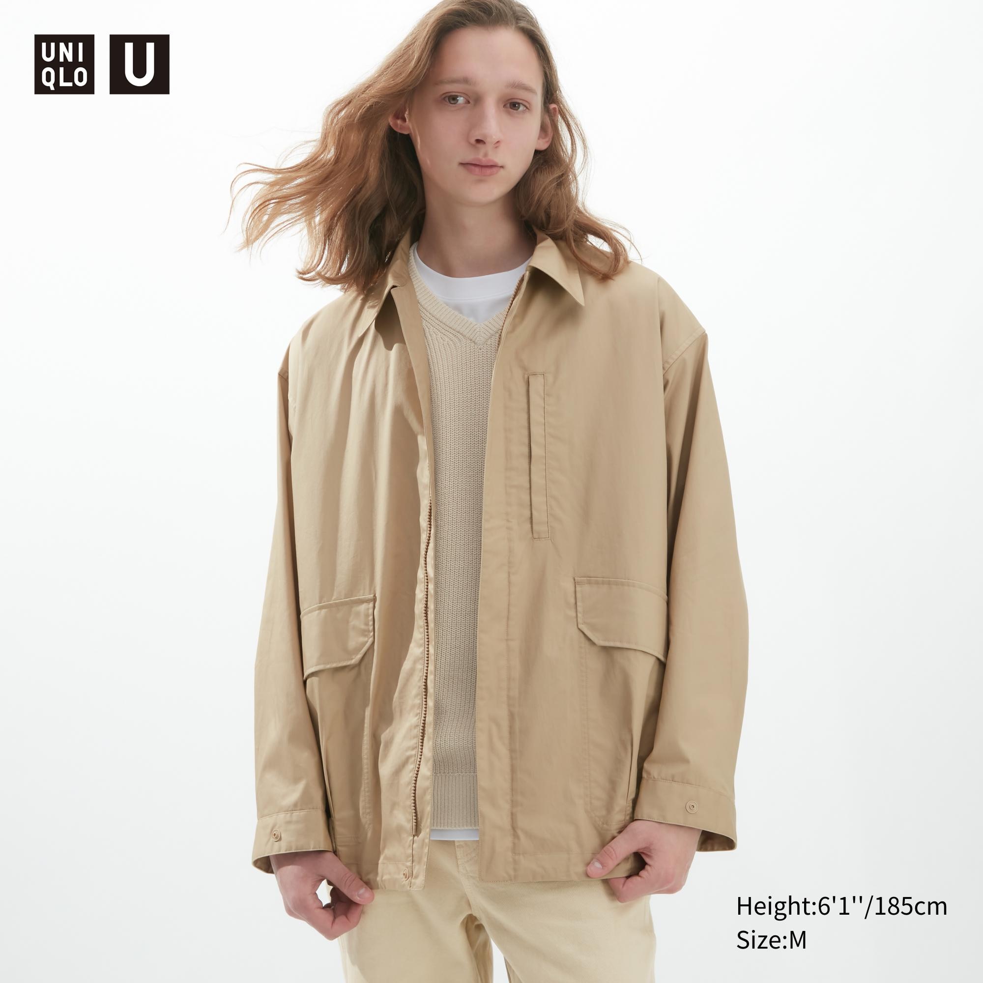 

Ветровка мужская UNIQLO 457986COL32 бежевая L (доставка из-за рубежа), 457986COL32