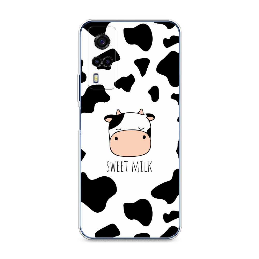 

Чехол для Vivo Y53s 4G "Sweet milk", Розовый;белый;черный, 264950-1