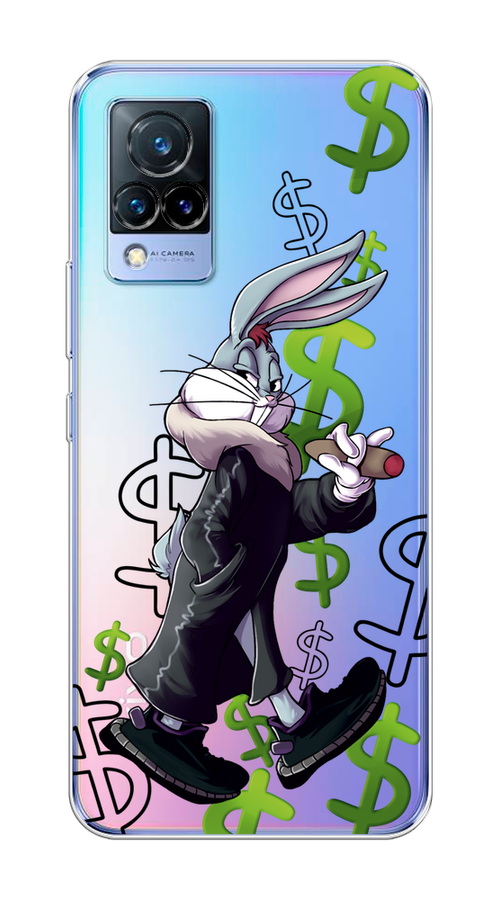 

Чехол на Vivo V21 "Rich Bugs Bunny", Зеленый;черный;голубой, 264350-6