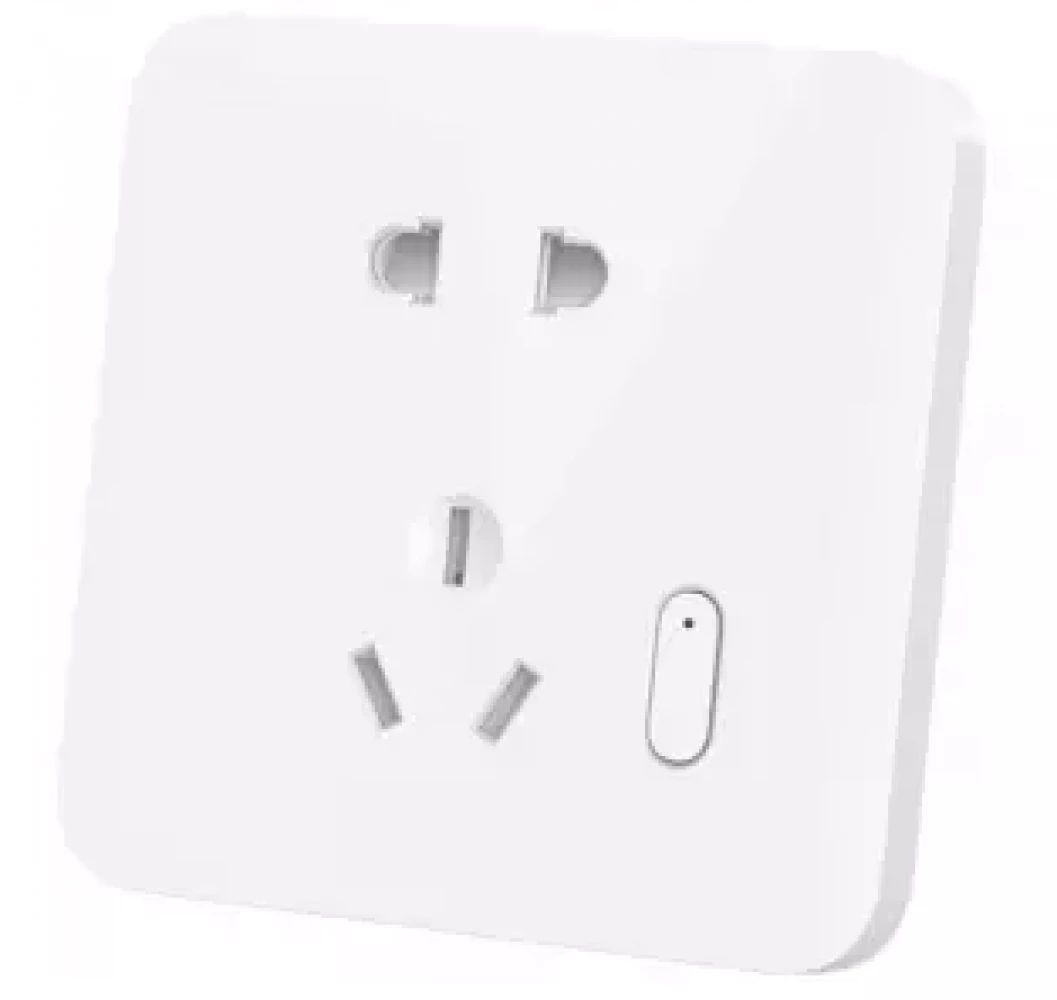 умная розетка wi fi moes smart socket zp lz eu2u Умная розетка MiJia Smart Wall Socket ZNCZ01ZM, white