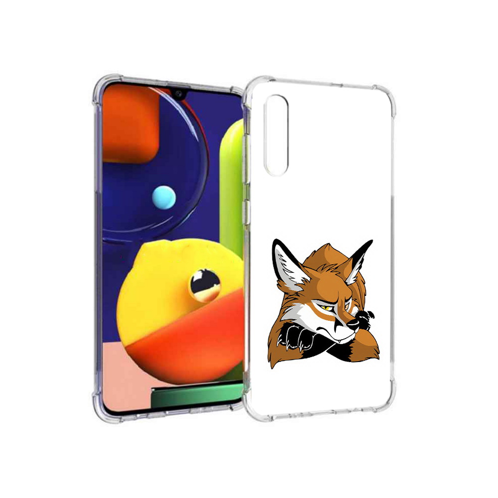 

Чехол MyPads Tocco для Samsung Galaxy A70 фокс (PT128584.546.660), Прозрачный, Tocco