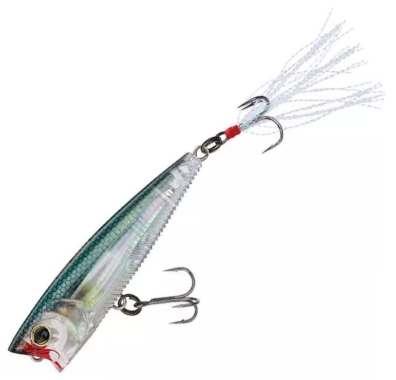 

Воблер Yo-Zuri R1101-RGZS 3DB POPPER 75F, Прозрачный;зеленый, 3DB Popper