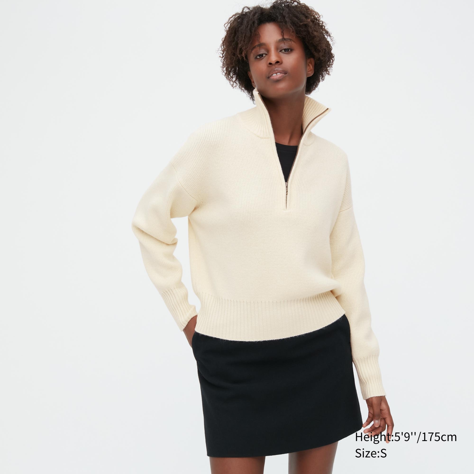 

Свитер женский UNIQLO 455446COL01 белый S (доставка из-за рубежа), 455446COL01