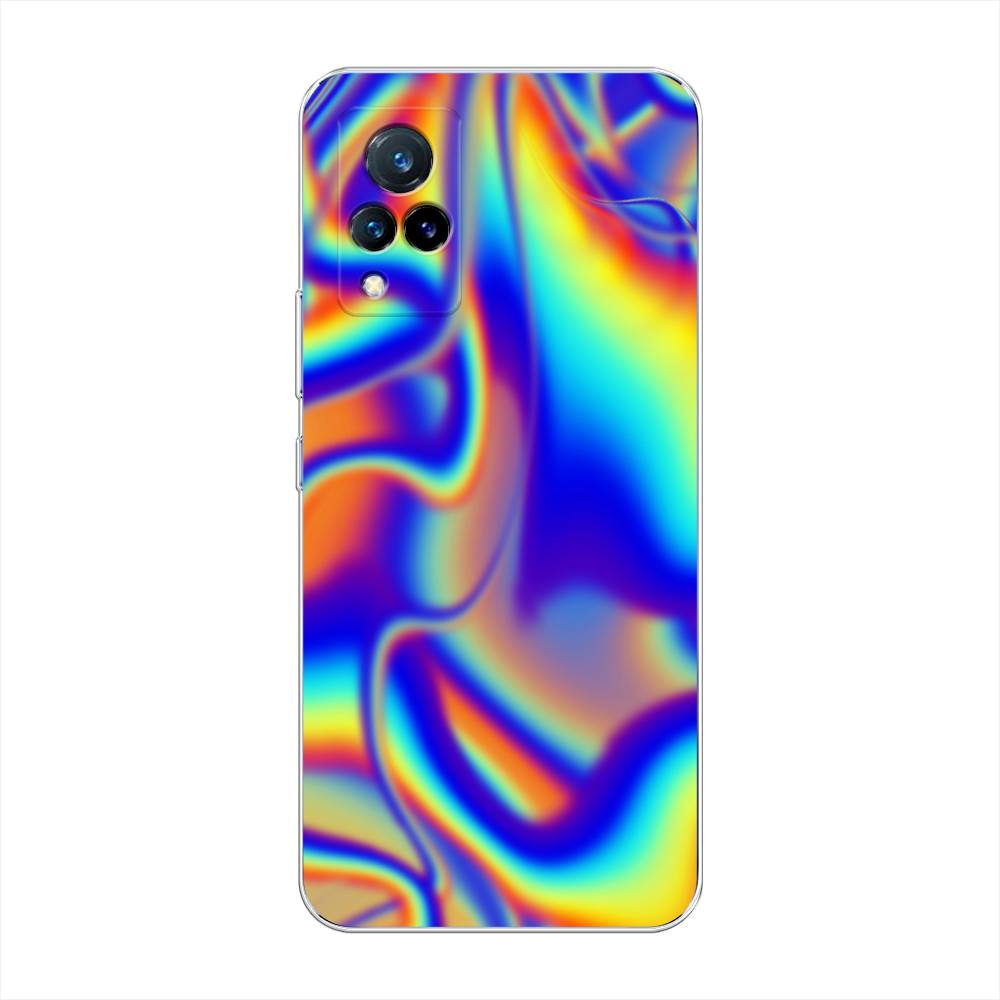 

Чехол на Vivo V21 "Яркая голограмма", Разноцветный, 264350-3