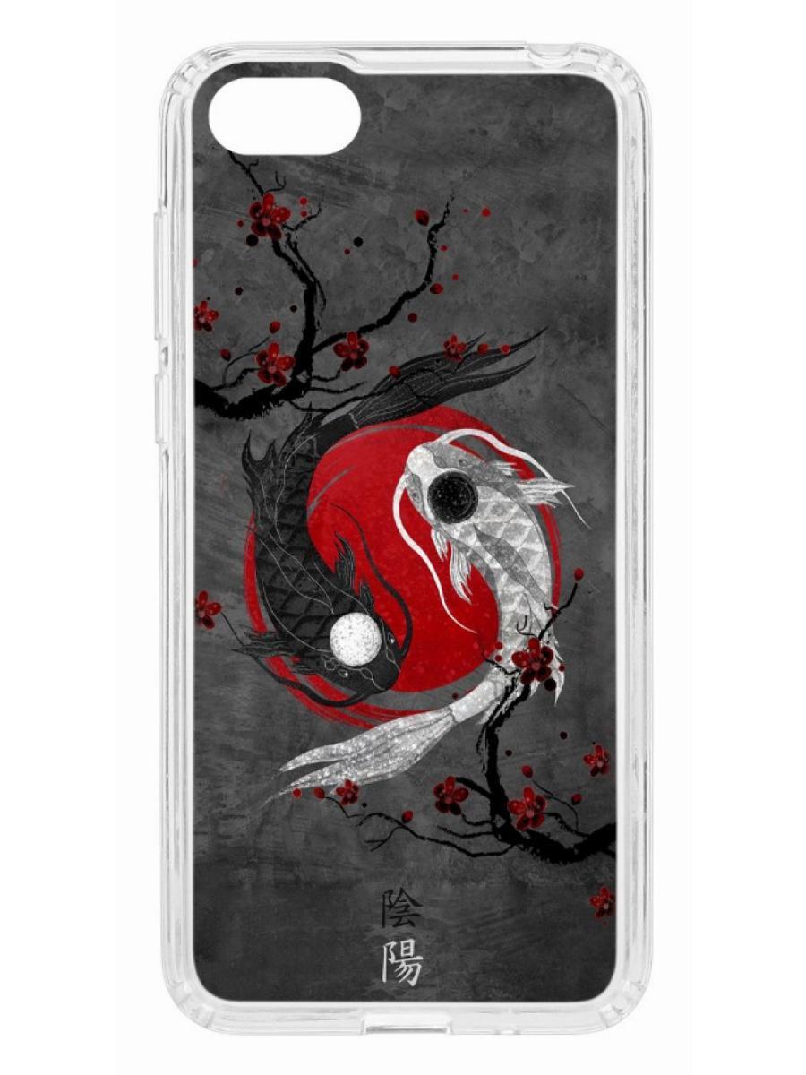 

Чехол на Huawei Honor 7A Kruche Print Гармония