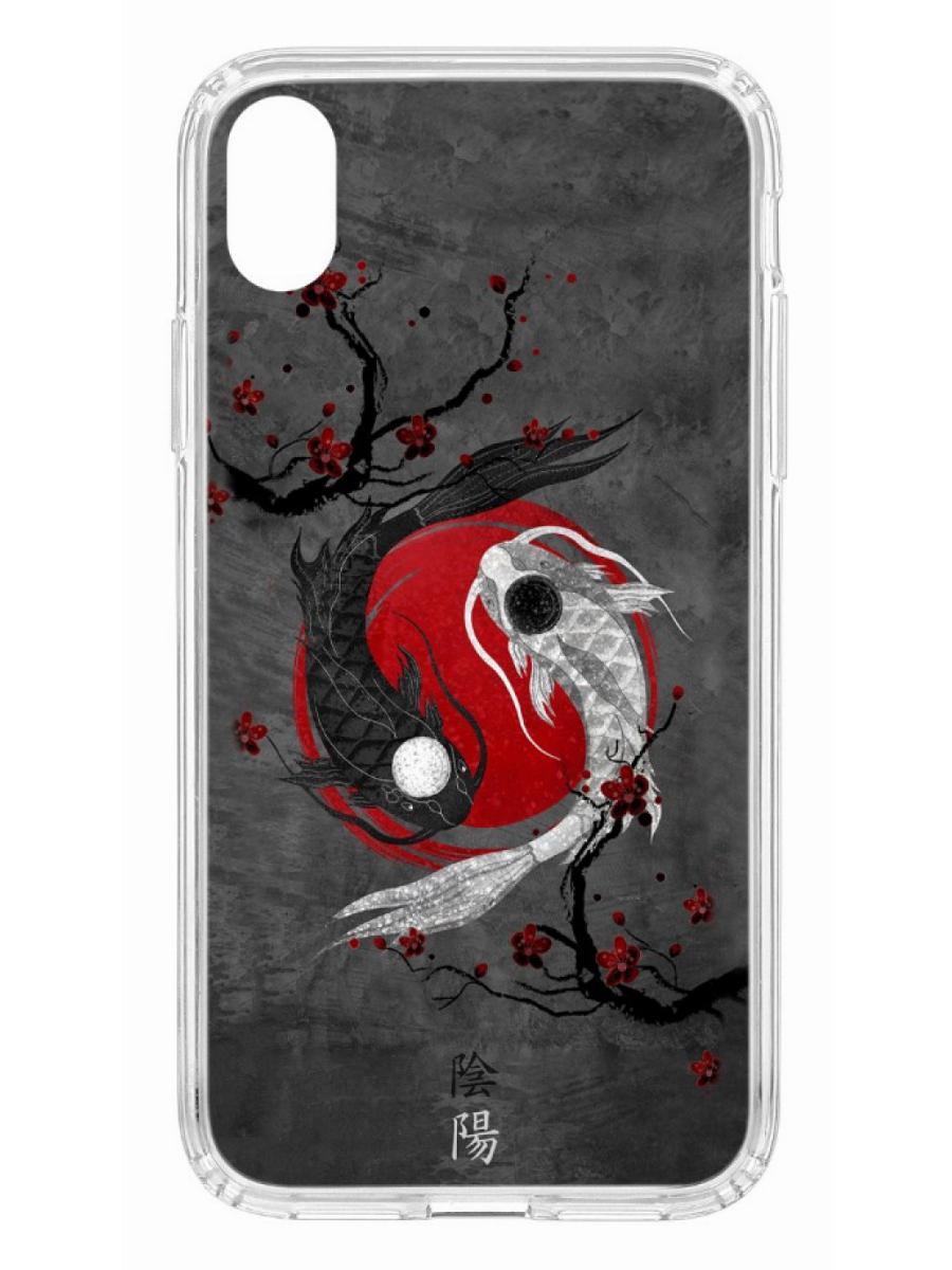 Чехол на iPhone XR Kruche Print Гармония