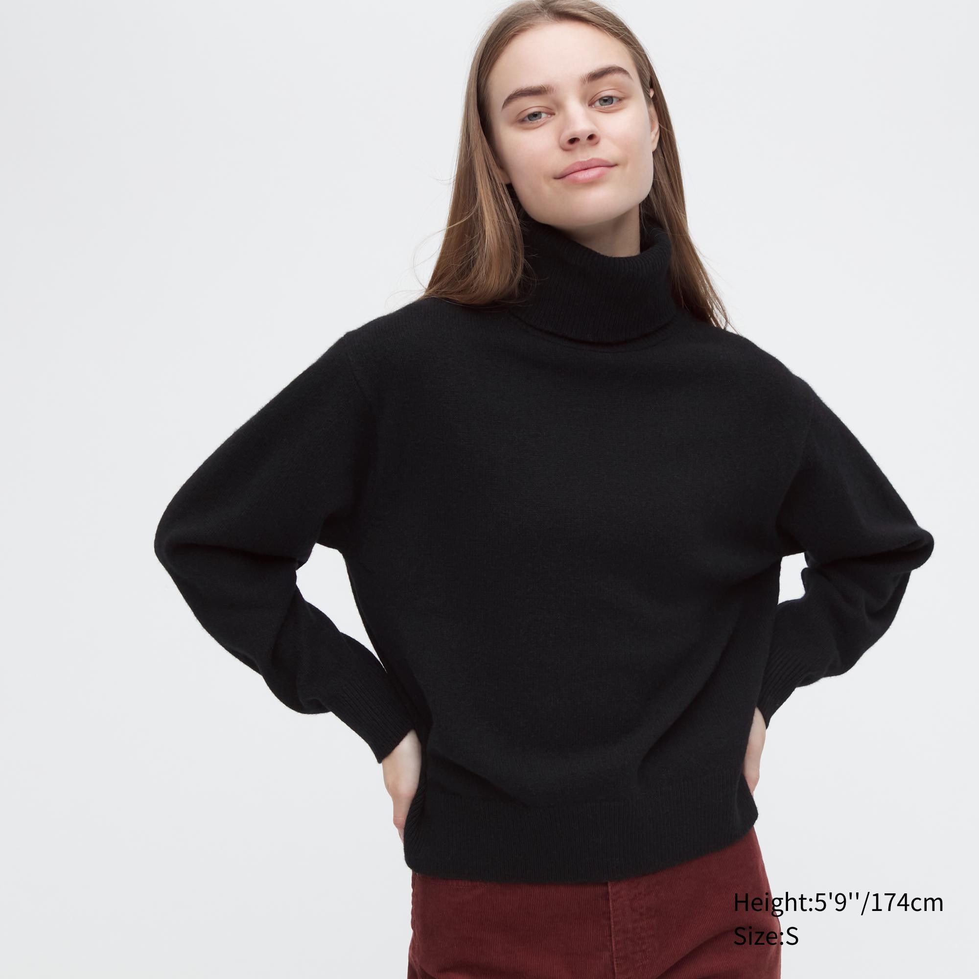 

Свитер женский UNIQLO 450517COL09 черный L (доставка из-за рубежа), 450517COL09