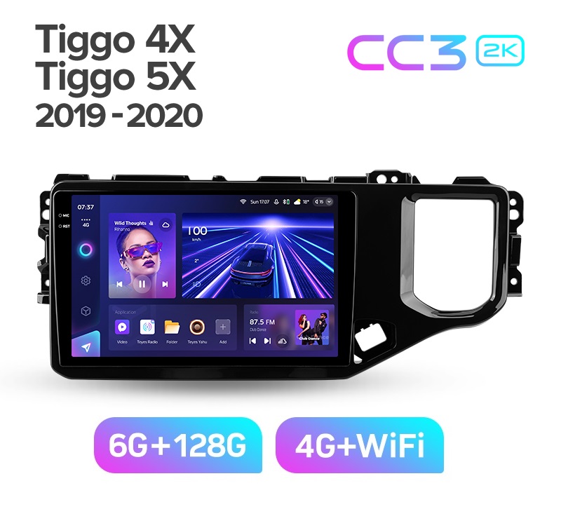 Магнитола TEYES CHERY TIGGO 4X5X 2019-2020 г CC3 2K 6128ГБ 4289000₽