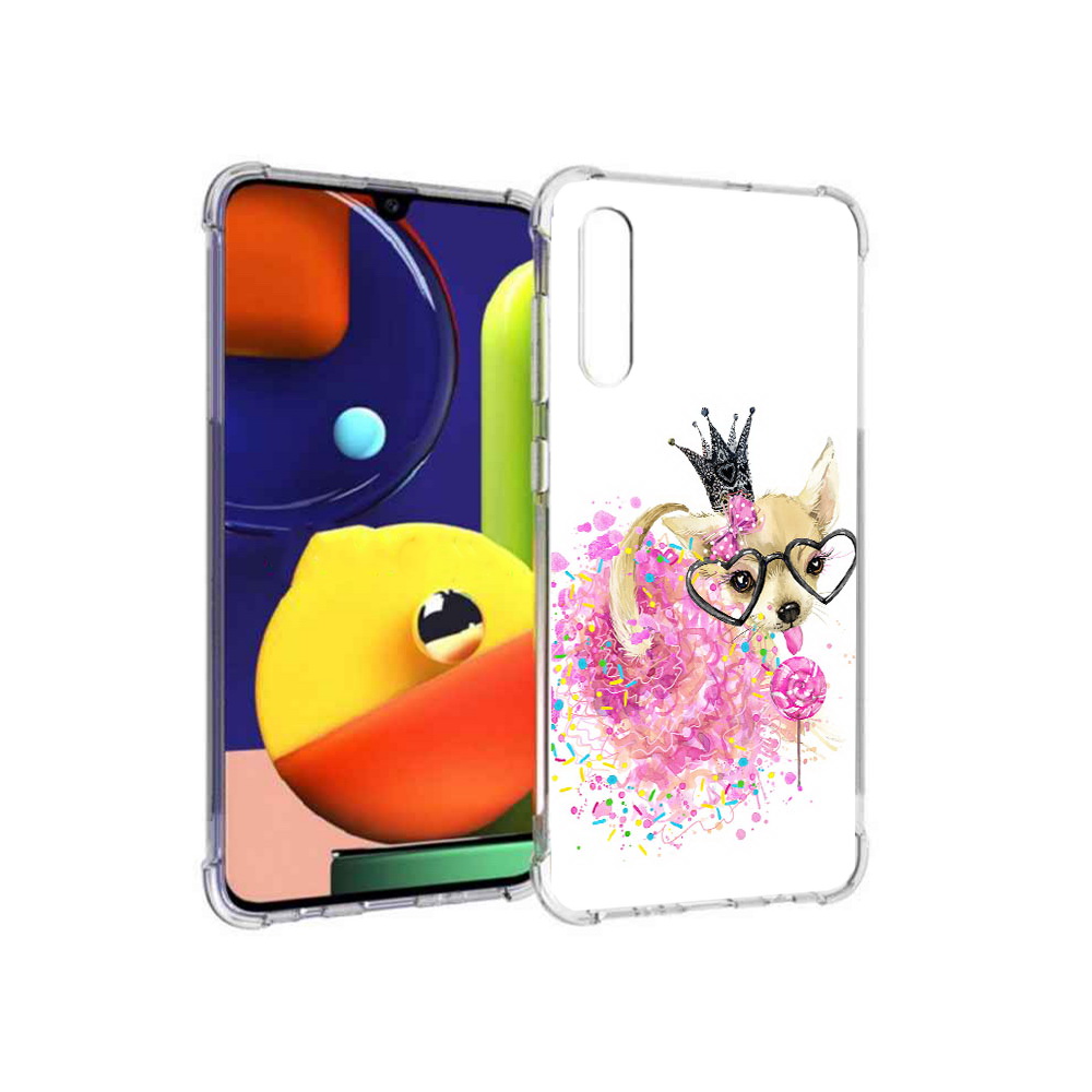 

Чехол MyPads Tocco для Samsung Galaxy A70 сладкая принцесса (PT128584.546.606), Прозрачный, Tocco