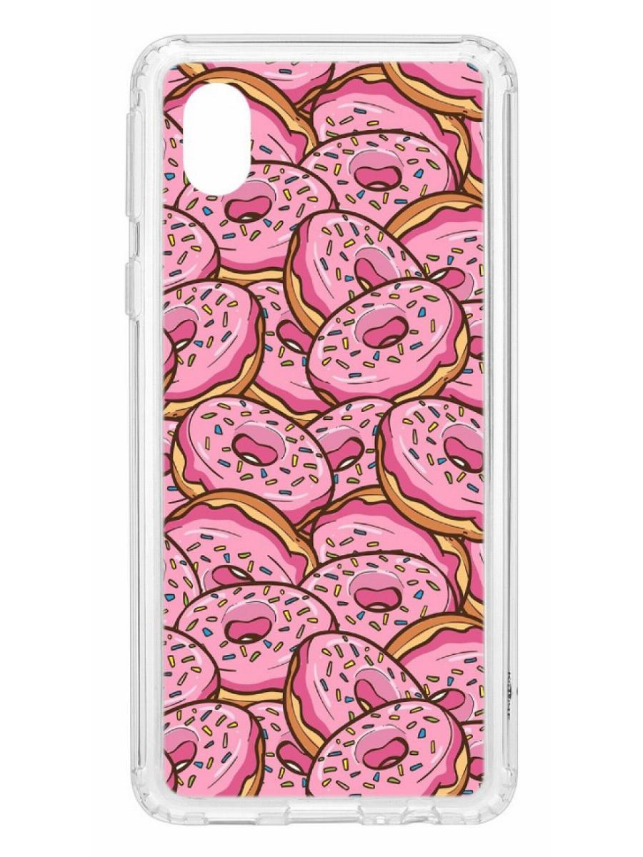 Чехол на Samsung Galaxy A01 Core Kruche Print Пончики