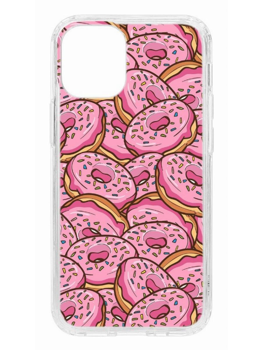 Чехол на Apple iPhone 12 mini Kruche Print Пончики