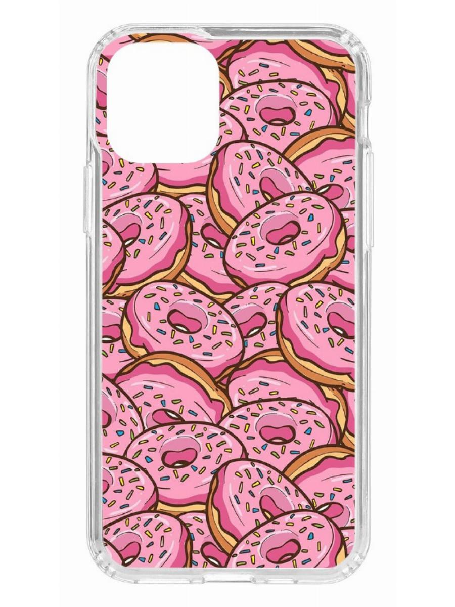 Чехол на Apple iPhone 11 Pro Kruche Print Пончики