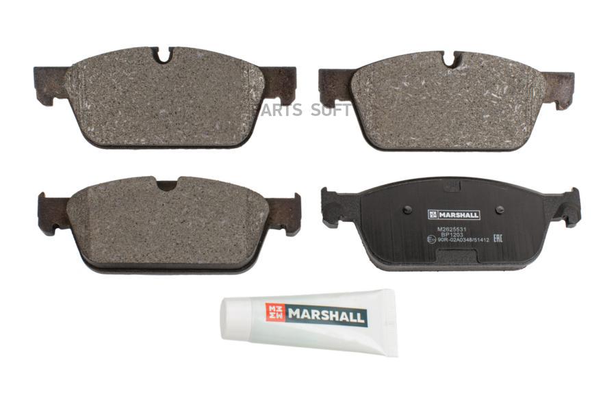 

Тормозные колодки MARSHALL Autoparts передние дисковые M2625531