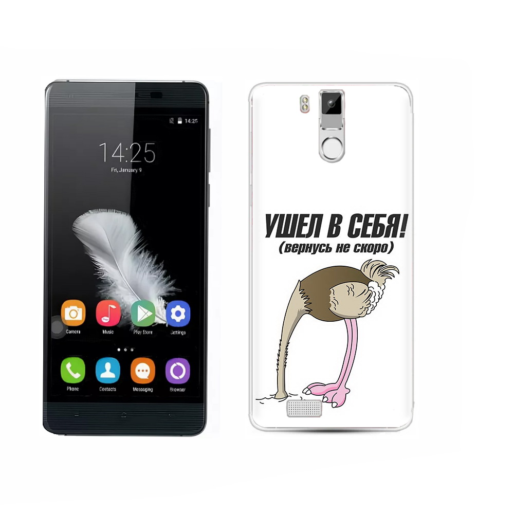 

Чехол MyPads Tocco для Oukitel K6000 Pro ушел в себя, Прозрачный, Tocco