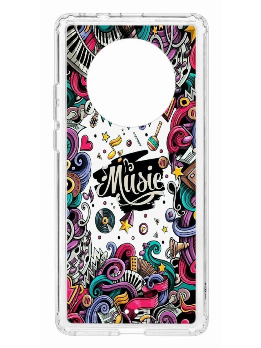 Чехол на Huawei Mate 40 Pro Kruche Print Music