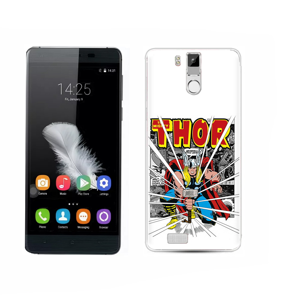 

Чехол MyPads Tocco для Oukitel K6000 Pro тор рисунок, Прозрачный, Tocco