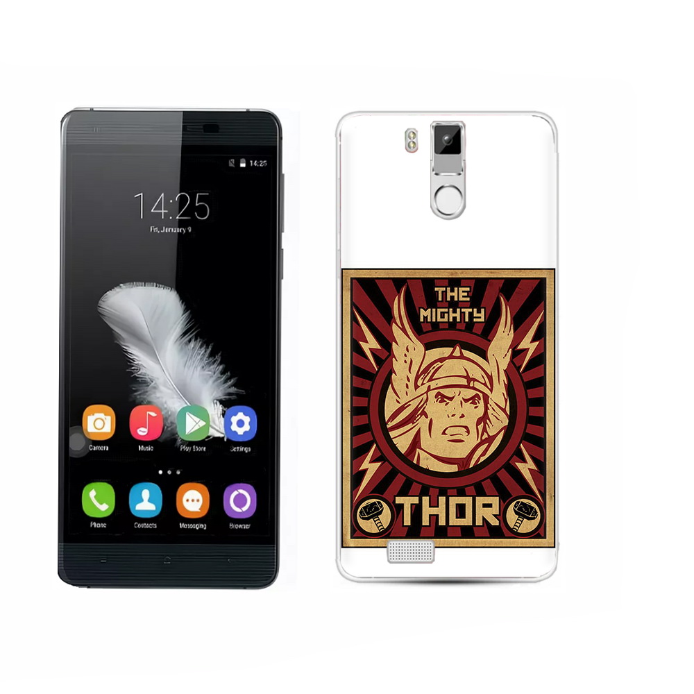 

Чехол MyPads Tocco для Oukitel K6000 Pro тор лицо, Прозрачный, Tocco