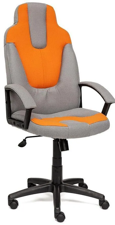 фото Кресло компьютерное tetchair neo3 ткань с27/с23, gray/orange