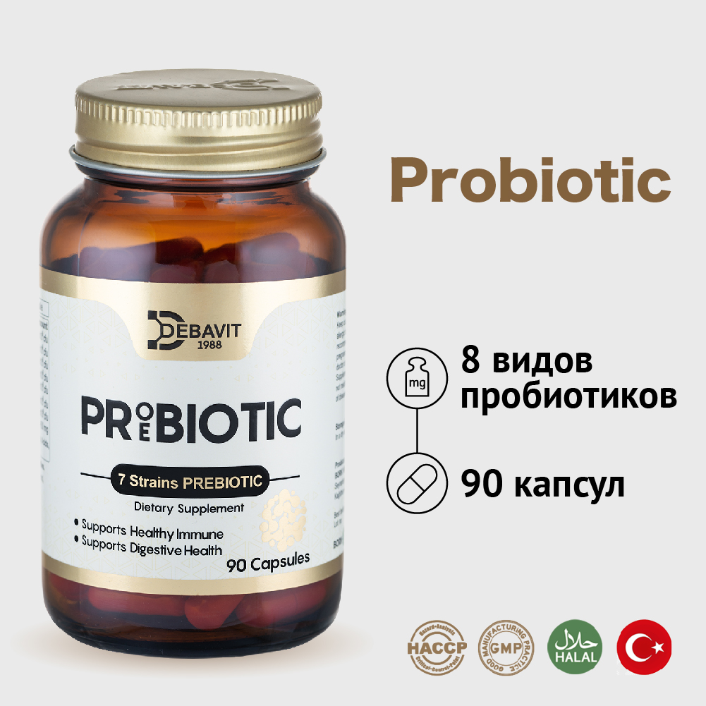

Пробиотик DebaVit для пищеварения 90 капсул