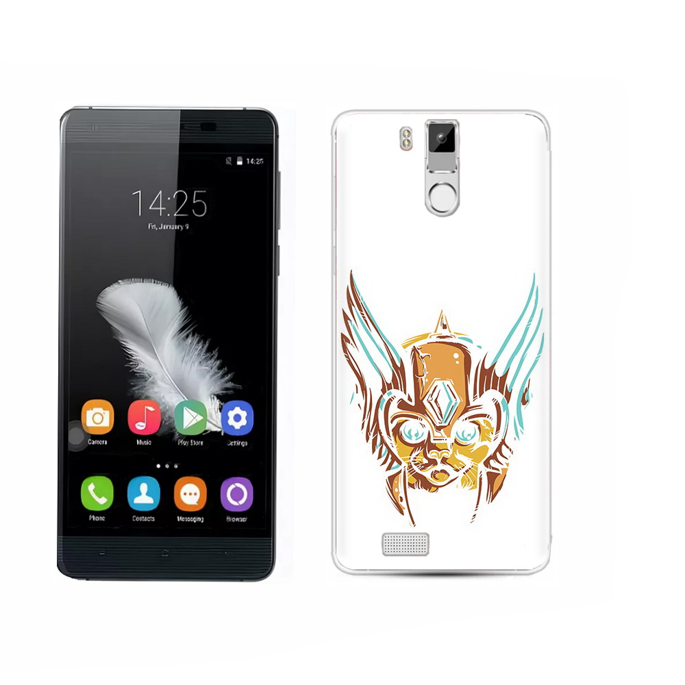 

Чехол MyPads Tocco для Oukitel K6000 Pro тор абстракция, Прозрачный, Tocco