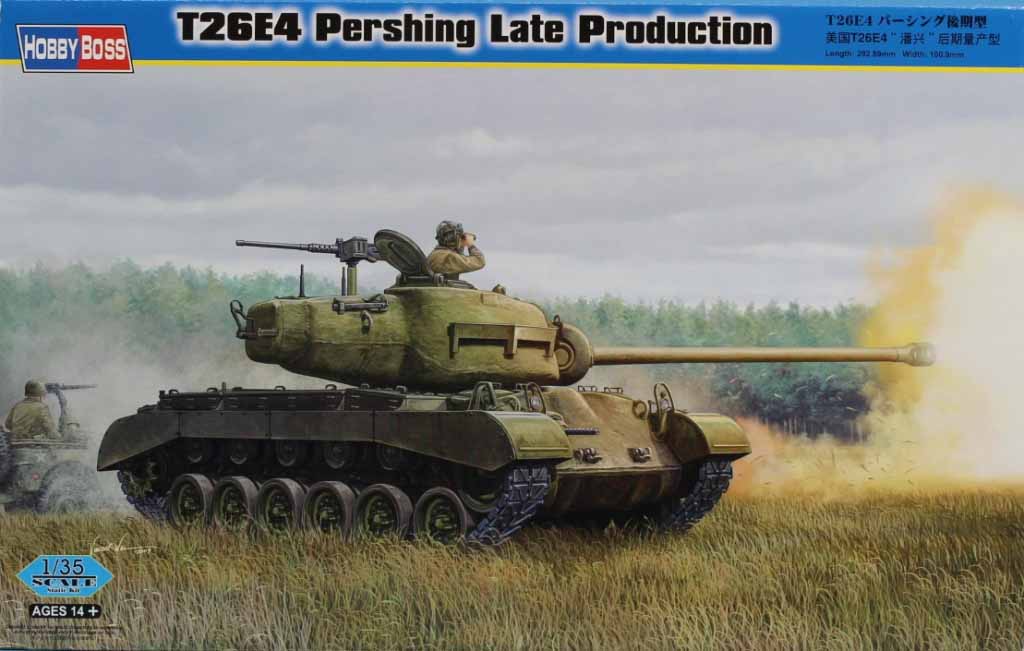 

Сборная модель HobbyBoss 1/35 T26E4 Pershing Late Production 82428