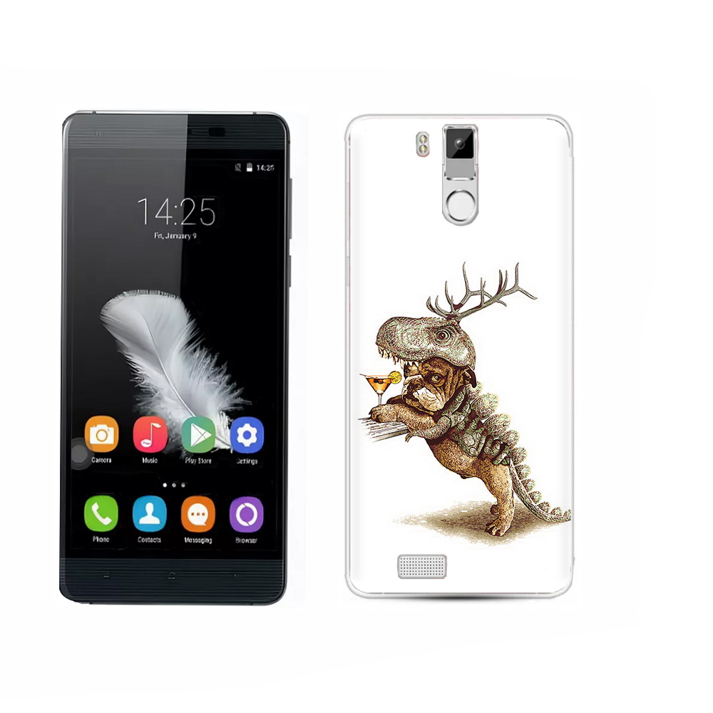 

Чехол MyPads Tocco для Oukitel K6000 Pro тематическая вечеринка, Прозрачный, Tocco
