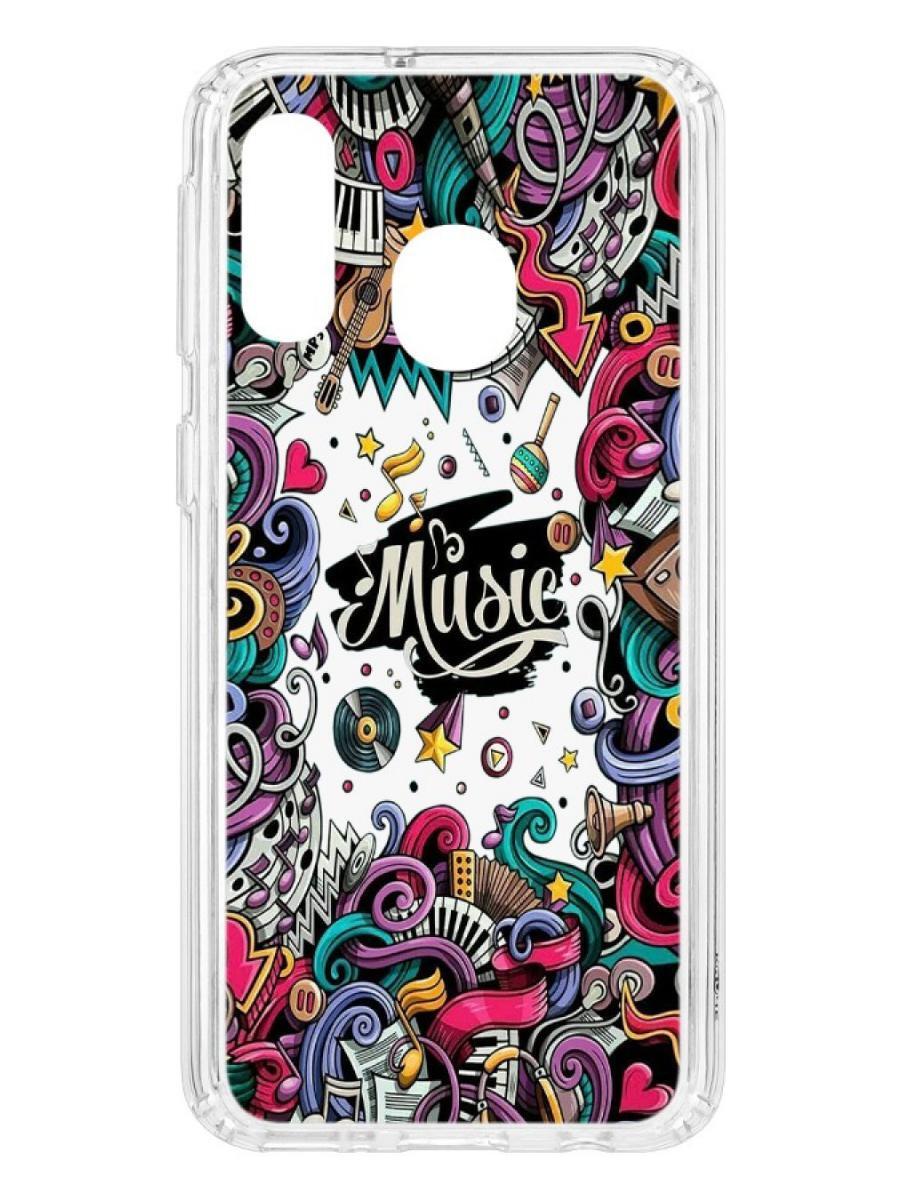 фото Чехол на samsung galaxy a40 2019 kruche print music кruче